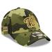 Men's New Era Camo Washington Nationals 2022 Armed Forces Day 9FORTY Snapback Adjustable Hat