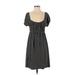Max Studio Casual Dress - Midi: Black Hearts Dresses - Women's Size X-Small