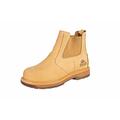 GROUNDWORK MENS GR20 STEEL TOE CAP WORK SAFETY DEALER BOOT SIZES 6-13 (Honey, uk_footwear_size_system, adult, men, numeric, medium, numeric_8)