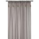 Voilage passe tringle 140x260 cm Ibiza taupe - Taupe