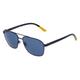 Polo by Ralph Lauren PH3140 Herren-Sonnenbrille Vollrand Pilot Metall-Gestell, blau