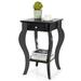 Red Barrel Studio® Bedroom Nightstand Wood in Black | 23.5 H x 15.5 W x 15 D in | Wayfair C301FA376E424AB6AAD97F6237268509