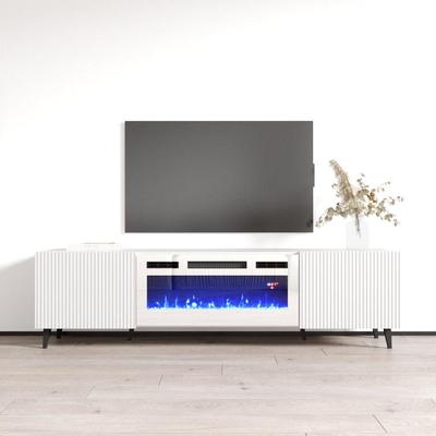 Pafos WH-EF 71" Electric Fireplace TV Stand