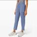 Lululemon Athletica Pants & Jumpsuits | Lululemon Beyond The Studio Crop Water Drop Nwt | Color: Blue/Gray | Size: 6