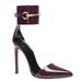 Gucci Shoes | Gucci Vernice Crystal Pumps In Burgundy Size 39 | Color: Purple | Size: 9