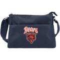 Women's FOCO Chicago Bears Logo Script Crossbody Handbag