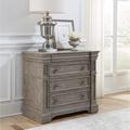 Pulaski Furniture Tooele 4 Drawer 35.98" W Bedside Chest Wood in Brown | 32.01 H x 35.98 W x 19.02 D in | Wayfair P167123