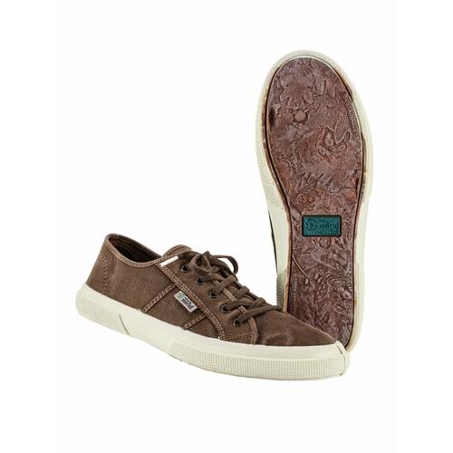 Natural World Herren Sneaker-Schuh Braun einfarbig