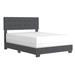 Modern Fabric Upholstered 60" Queen Bed