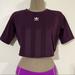 Adidas Tops | Adidas Crop Top. Size Small. | Color: Black | Size: S