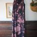 Madewell Dresses | Custom Tie Dye Madewell Maxi Dress Xxs | Color: Blue/Pink | Size: Xxs