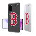 Boston Red Sox Galaxy Insignia Clear Case