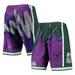 Men's Mitchell & Ness Purple Milwaukee Bucks Hardwood Classics 2000 Hyper Hoops Swingman Shorts