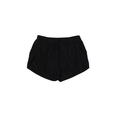 Olympia Activewear Athletic Shorts: Black Solid Activewear - Women's Size X-Small