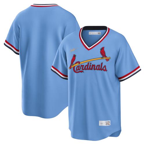 Hellblaues Nike St. Louis Cardinals Road Cooperstown Collection-Teamtrikot für Herren