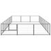 VidaXL Outdoor Dog Kennel Large Dog Crate Dog Cage Puppy Pet Playpen Steel Metal | 27.56 H x 39.37 D in | Wayfair 3082132