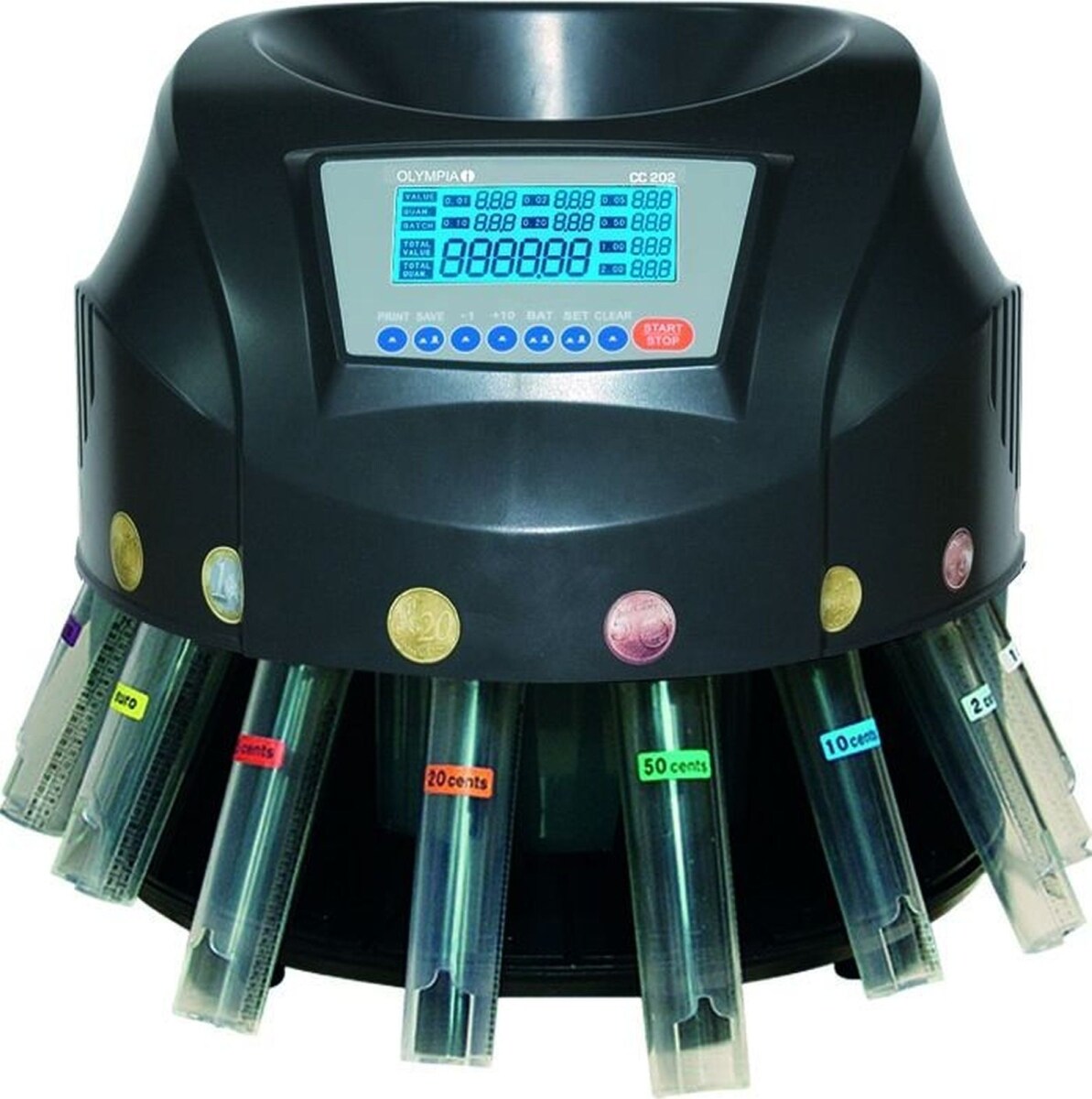 Olympia Münzsortiermaschine CC 202 schwarz Image