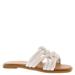 Seychelles Sun-Kissed Slide - Womens 6 White Sandal Medium