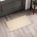 Wade Logan® Outdoor Houndstooth Reversible Doormat Synthetics in White/Brown | 30 H x 18 W x 0.5 D in | Wayfair 4E17B110D17E4E5F821549B1F4EF6F2C