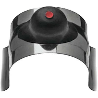 Rohrclip ø 28 mm mit Gummipuffer - Edelstahl poliert - Tecuro Image