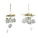 Driftwood White Capiz Shell & Starfish Coastal Wind Chimes (Set Of 2)