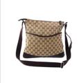 Gucci Bags | Gucci. Canvas And Leather Brown Messenger Bag. | Color: Brown/Tan | Size: Os