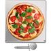 VEVOR 2 Piece Pizza Kit Non Stick/Steel in Gray | 0.2 H x 14.2 W x 16.1 D in | Wayfair PSGBJCK4136CMYZ21V0