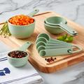 KitchenAid® Universal Measuring Cup & Spoon Set, 9 Piece Plastic in Green | 9.45 H x 5.51 W x 3.54 D in | Wayfair KQ475OHPIA