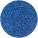 Blue 39 x 39 x 0.5 in Area Rug - RugPal Shag Sybil Area Rug_ Polypropylene | 39 H x 39 W x 0.5 D in | Wayfair 1945058
