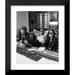 Latitude Run® John Thinking by David M. Spindel - Photograph of John Lennon on w/ Black Frame & Single Mat in Black/White | Wayfair