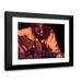 Latitude Run® Lennon acoustic by David M. Spindel - Photograph of John Lennon on w/ Black Frame & Single Mat in Black/Brown | Wayfair
