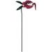 Arlmont & Co. Monster Garden Stake Metal in Red | 23 H x 10 W x 7 D in | Wayfair 2AD2983DB2F04A339233383D8B0891C5