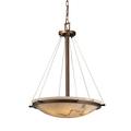 Red Barrel Studio® 1 - Light Unique/Statement Bowl LED Pendant in Gray | 30 H x 27 W x 27 D in | Wayfair 8E89D1C75DF24D15AF81B147947640BF