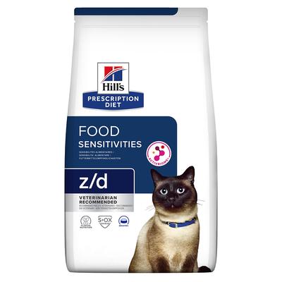 6kg z/d Food Sensitivities Hill's Prescription Diet Dry Cat Food