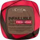 L’Oréal Paris Teint Make-up Puder Infaillible 24H Fresh Wear Make-Up-Puder 390 Ebony