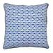 Jiti Outdoor Mid-Century Modern Diamond Geometric Patterned Square Throw Pillows Cushions for Pool Patio Chair 20 x 20