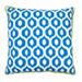 Jiti Outdoor Waterproof Sunbrella Bohemian Eclectic Bold Eye Patterned Square Throw Pillows Cushions for Pool Patio Chair