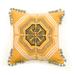 Jiti Indoor Zangoora Bohemian Eclectic Tufted Medallion Tasseled Patterned Square Throw Pillows 20 x 20