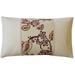 Jiti Indoor Hilo Patchwork Design Patterned and Solid Color Cotton Accent Rectangle Lumbar Pillows Cushion