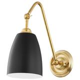 Millwood 1 Light Wall Sconce Aged Brass