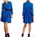 Anthropologie Dresses | Anthropologie Maeve Dakota Button Front Shirtdress Royal Blue 100% Rayon Size Xs | Color: Blue | Size: Xs