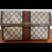 Gucci Bags | Classic, Vintage Gucci Gg Large Clutch Bag | Color: Brown/Tan | Size: Os