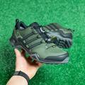 Adidas Shoes | Adidas Terrex Swift R2 Gtx Low Mens Hiking Shoes Black Green Cm7497 New Multi Sz | Color: Black/Green | Size: 8