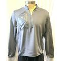 Adidas Jackets & Coats | Men's Adidas Climaheat 1/2 Zip Long Sleeve Jacket Size Med Gray/Green 516 | Color: Gray | Size: M