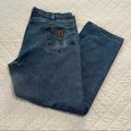 Carhartt Jeans | Carhartt Traditional Fit Denim Blue Jeans 42 X 30 | Color: Blue | Size: 42