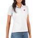 Women's Antigua White Fanatics Corporate Team Logo Legacy Pique Polo