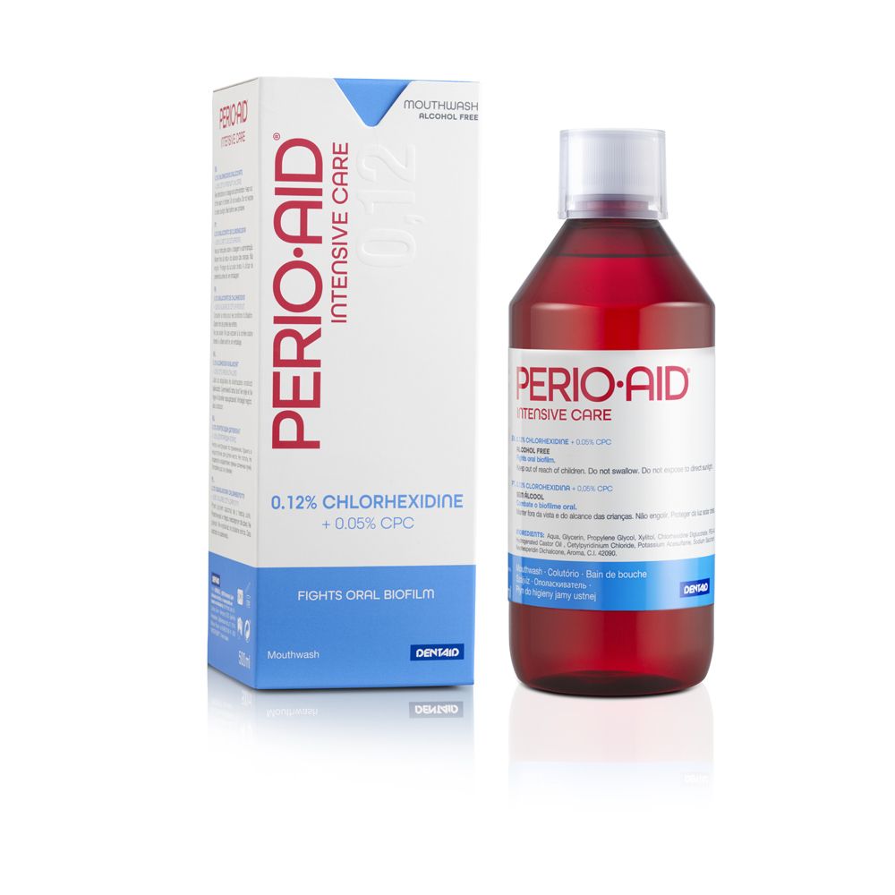 PERIO·AID® Intensive Care Collutorio Chx 0,12% +Cpc 0,05% 500 ml