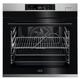 AEG BSE78228BM Dampf-Backofen / Serie 8000 Dampfgaren: 100% Dampf mit automatischem Assistenten / TFT-Full-Touch-Farbdisplay / Dampfreinigung / Kerntemperatursensor / Made in Germany / Schwarz