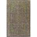 Over-dyed Tabriz Persian Dining Room Area Rug Hand-knotted Wool Carpet - 6'6" x 9'7"