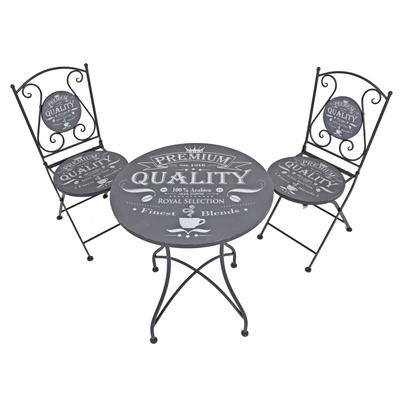GartenZeit »Royal« Bistro Set Metall